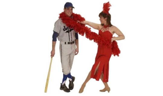 Rental Costumes for Damn Yankees! - Joe Boyd as Shoeless Joe Hardy and Lola