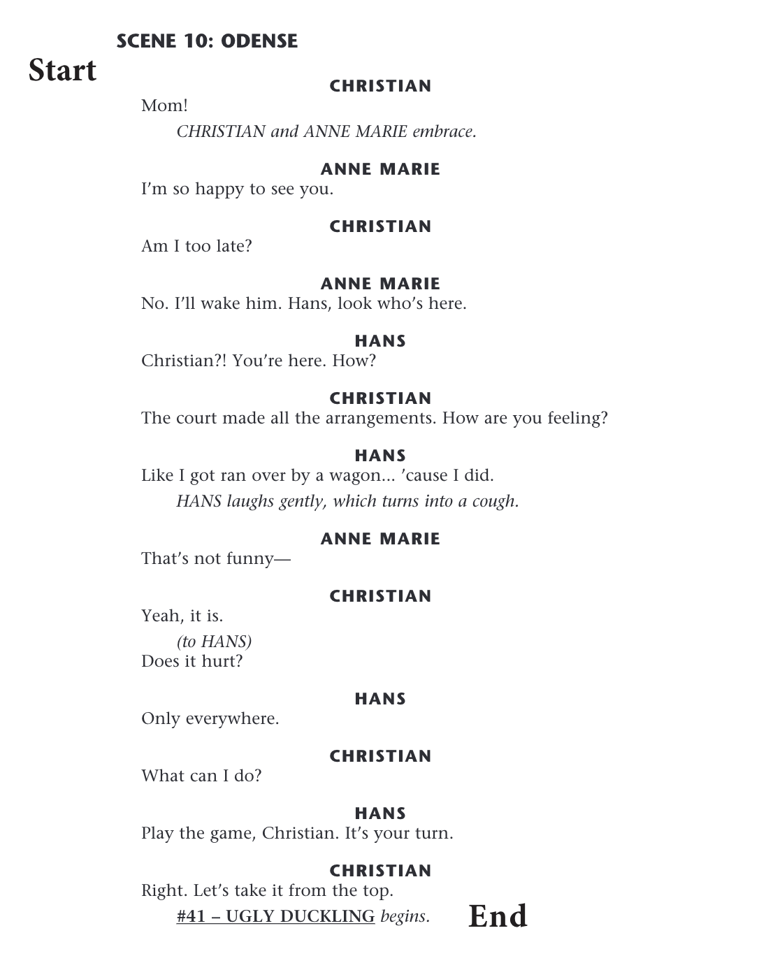 Christian, Anne Marie, Hans Side