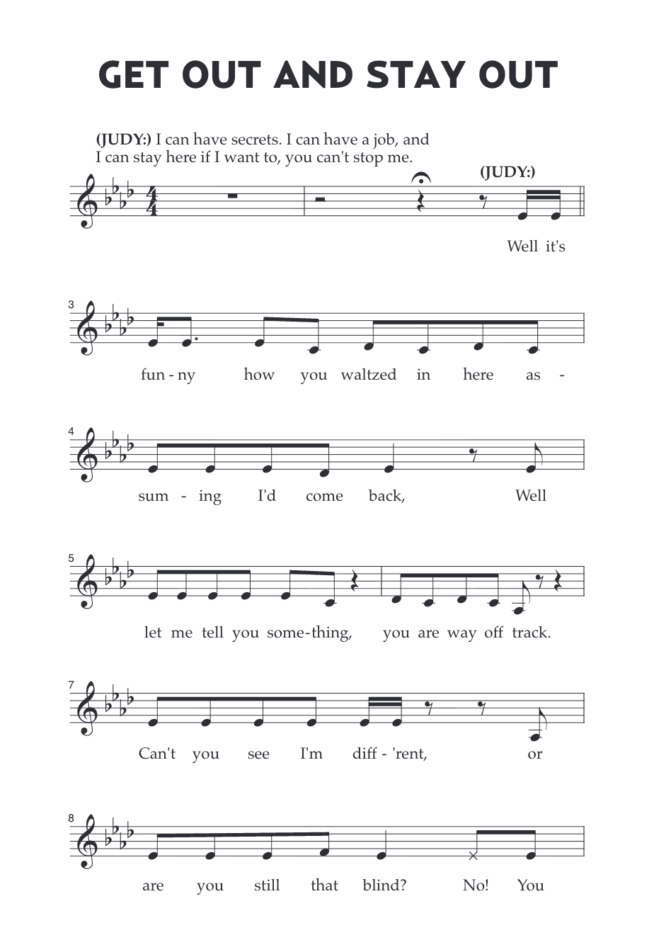 Get Out and Stay Out