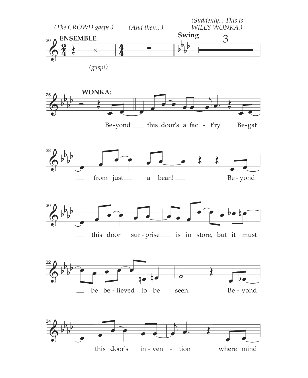 It Must Be Believed To Be Seen