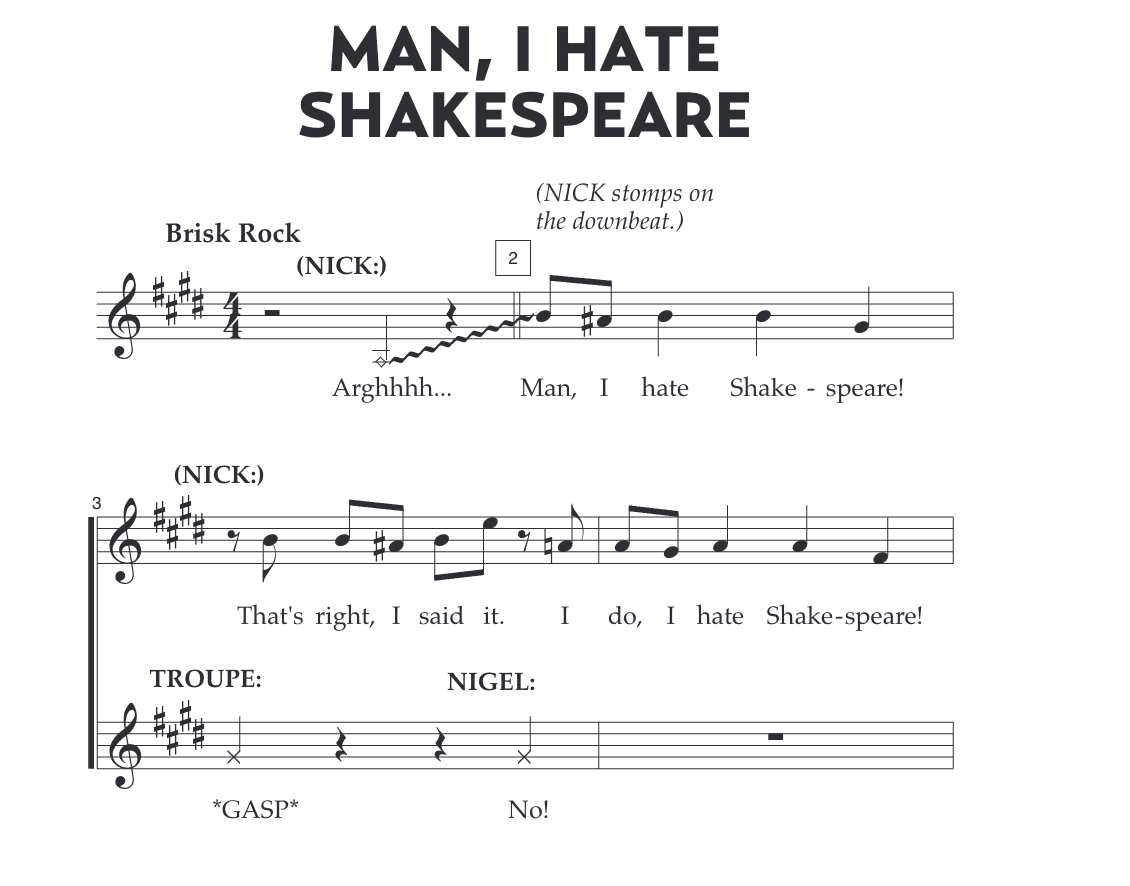 Man, I Hate Shakespeare