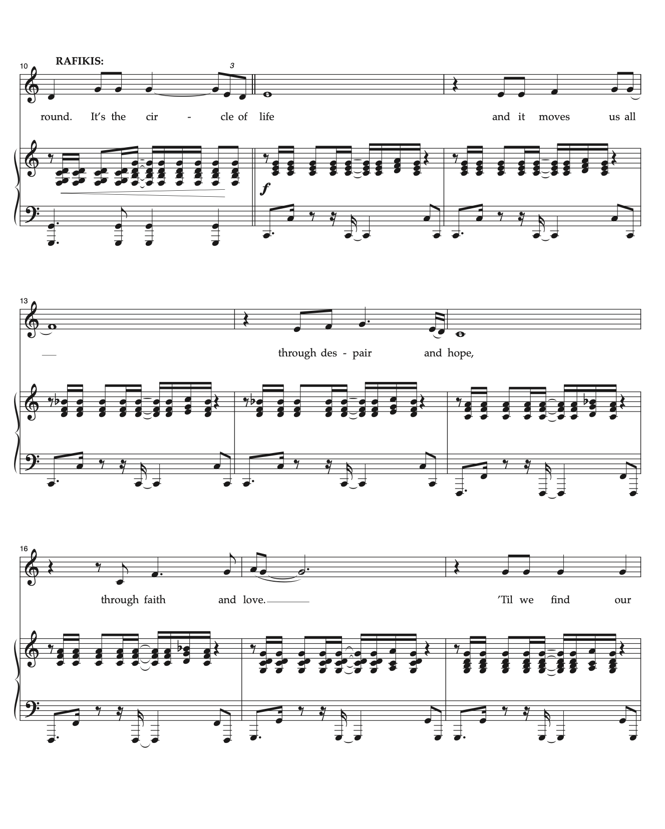 Rafiki Circle of Life JR