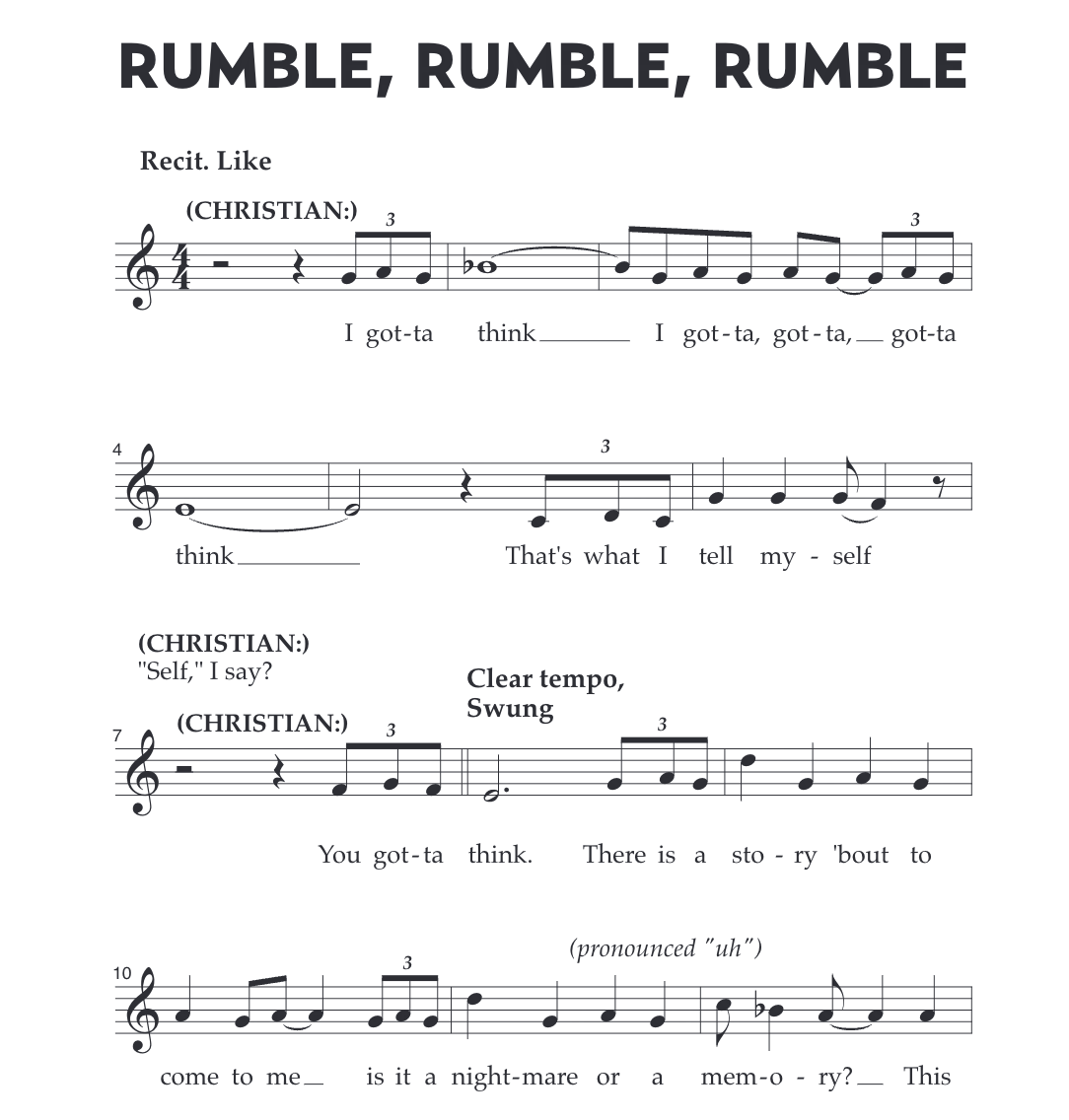 Rumble Rumble Rumble