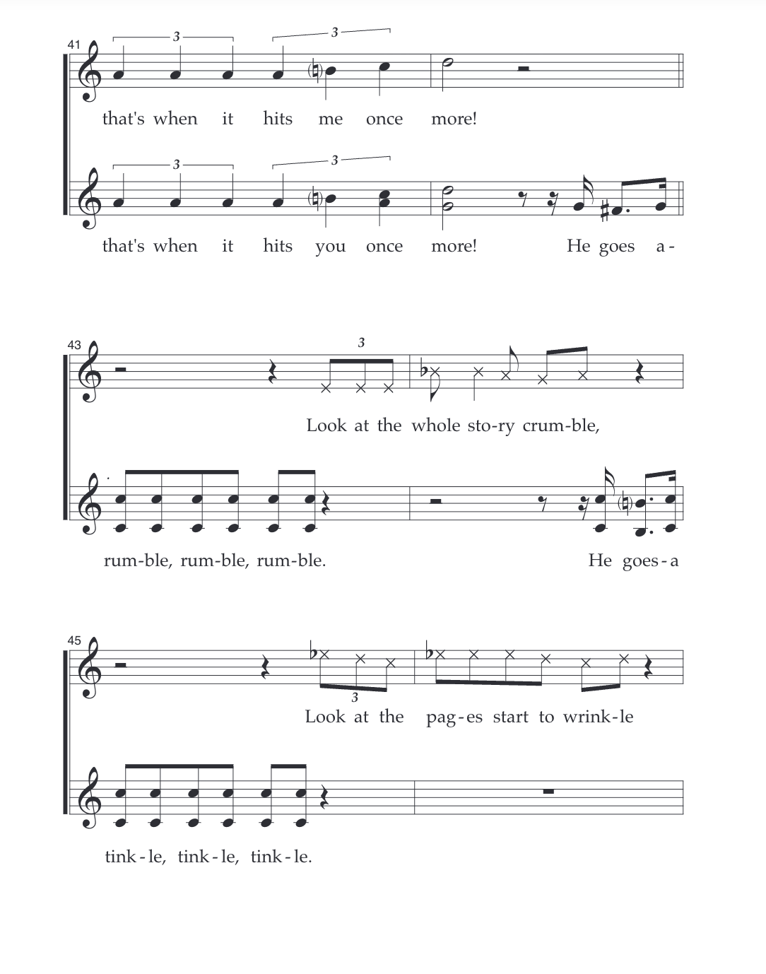 Rumble Rumble Rumble