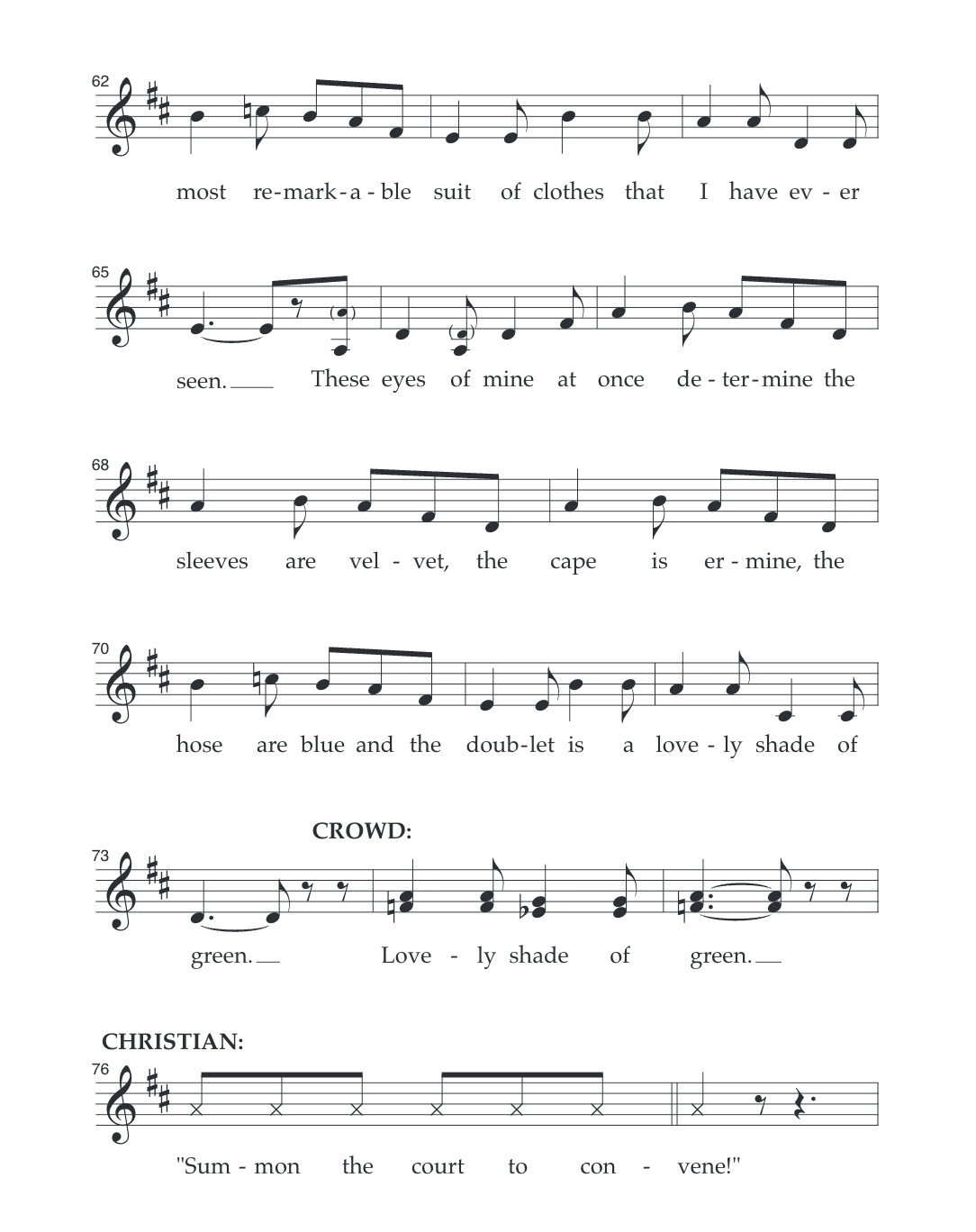 The King's New Clothes