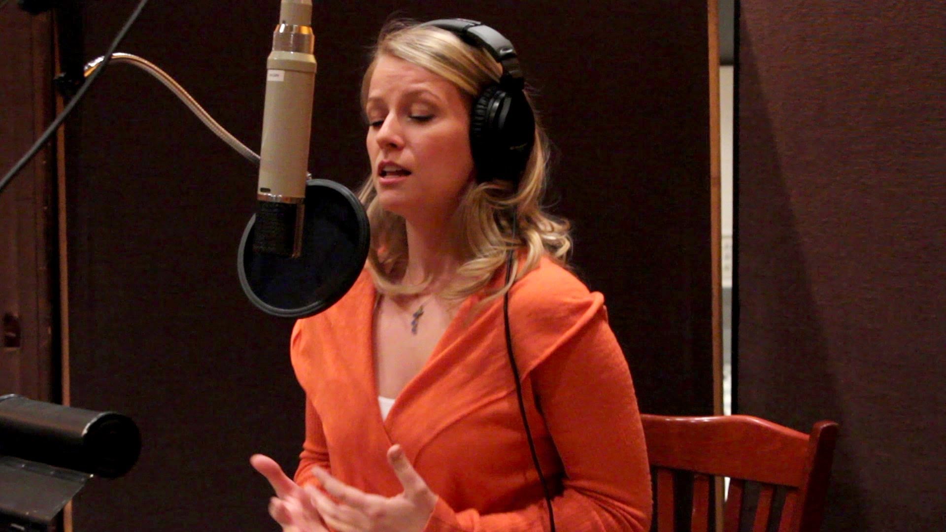 Behind the scenes of recording the cast album of the Broadway production of The...