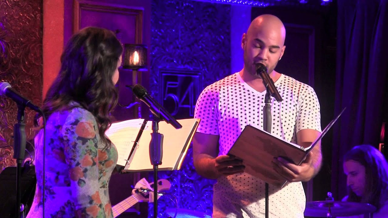 Lindsay Mendez and Nicholas Christopher perform "One Look at You" as part...