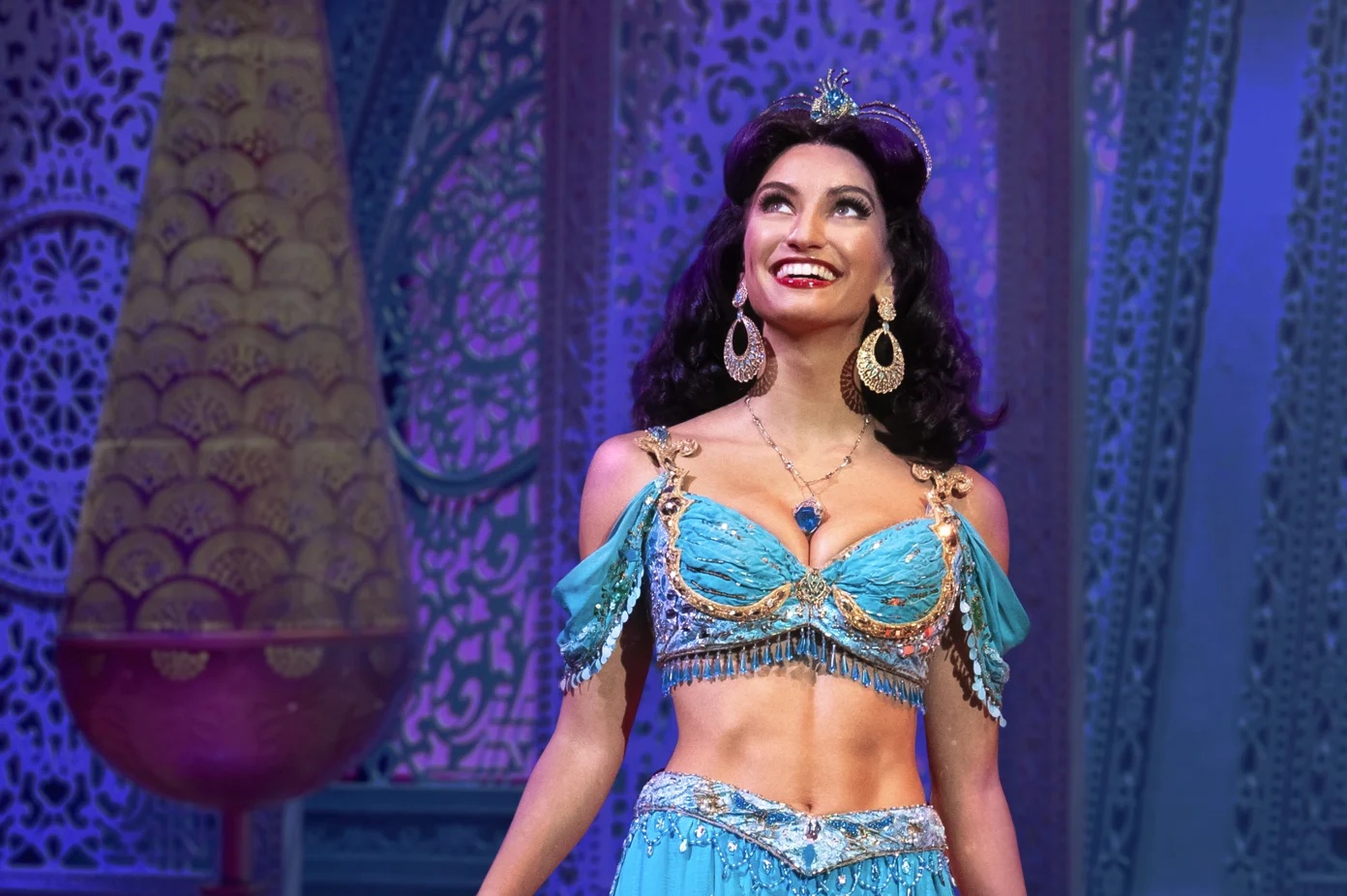 Photo of Sonya Balsara as Jasmine in Aladdin on Broadway