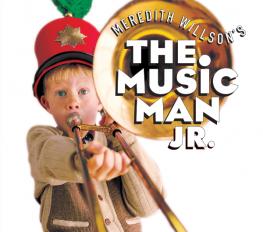 The Music Man Jr show poster