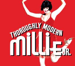 Thoroughly Modern Millie Jr show poster