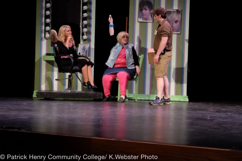Legally Blonde Chinchilla Theatrical Scenic Set Design Rental Budget set