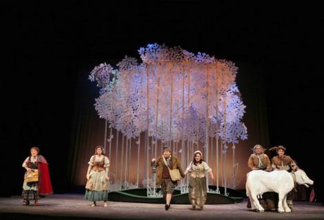 Into the Woods Rental Professional Chinchilla Theatrical Scenic rental