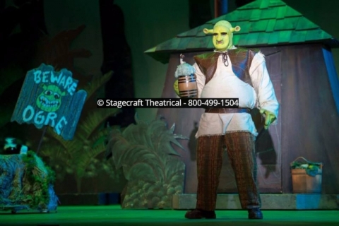 Shrek musical rental set - Stagecraft Theatrical - 800-499-1504