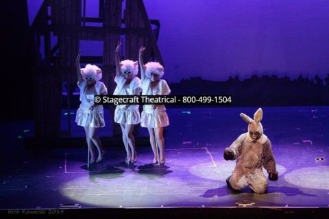 Shrek musical rental set - Stagecraft Theatrical - 800-499-1504