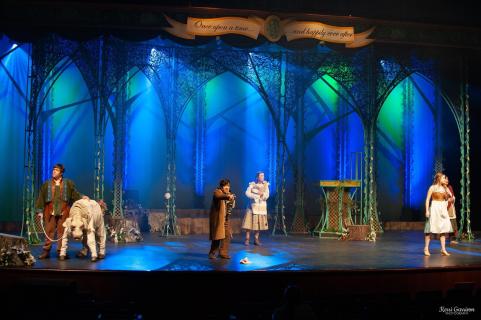 Into the Woods Broadway set rental package -  the forest --- Stagecraft Theatrical Rental 800-499-1504