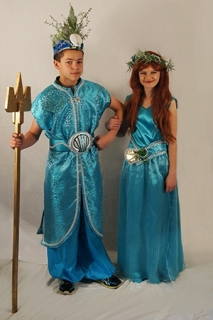 King triton Sebastian little mermaid family costume  Family costumes, The  little mermaid, King triton costume