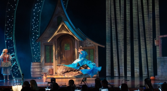 Cinderella Musical Scenery rental - Cinders house - Front Row Theatrical - 800-250-3114