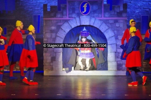 Shrek musical rental set - Stagecraft Theatrical - 800-499-1504