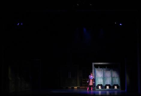 Set from The Gateway's 2015 production of Billy Elliot.