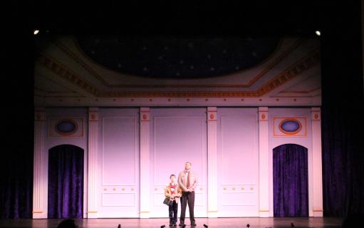 Set from The Gateway's 2015 production of Billy Elliot.