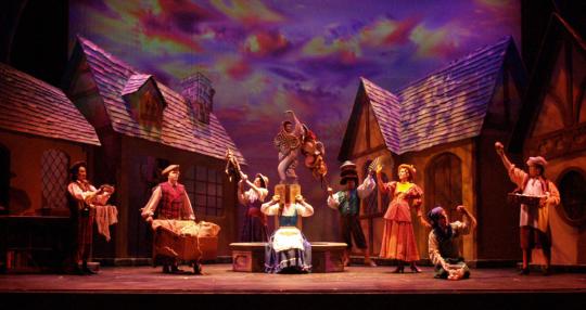 Beauty and the Beast set rental package