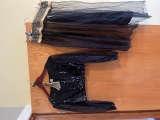 black harem costume