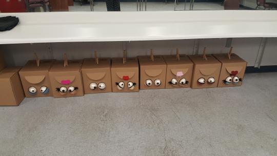 Avenue Q Box Puppets and Wedding Monster Heads