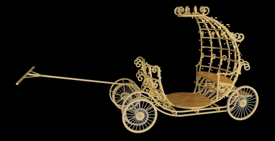 Cinderella carriage rental Music Theatre International