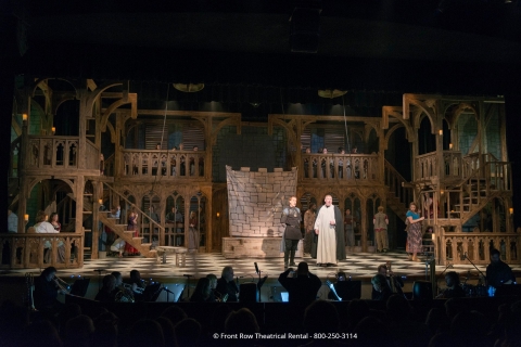 Premium Hunchback Of Notre Dame Rental Set With 5 Bells - 800-250-3114 