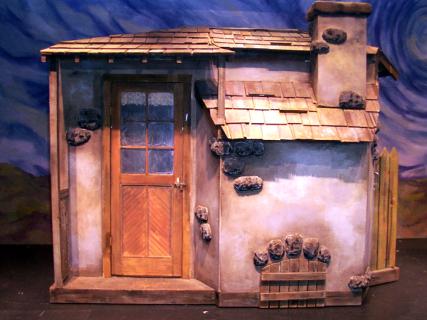 Michael Boyer's set for The Gateway's production of Fiddler on the Roof