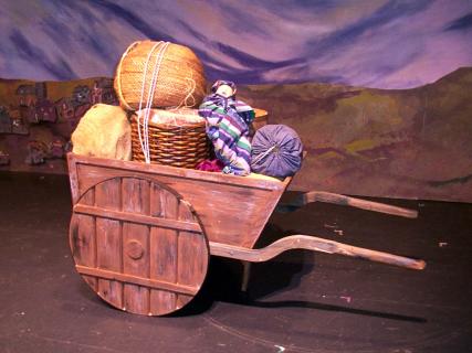 Michael Boyer's set for The Gateway's production of Fiddler on the Roof