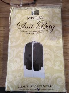 CASE OF GARMENT BAGS-NEW