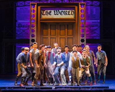 Newsies set rental - Newsies World Doors Front Row Theatrical Rental - 800-250-3114