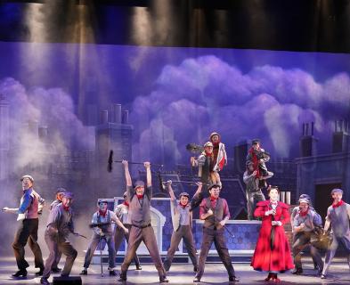 Mary Poppins Broadway Musical Costume Rental Package - Mary, Burt and the company - Front Row Theatrical - 800-250-3114