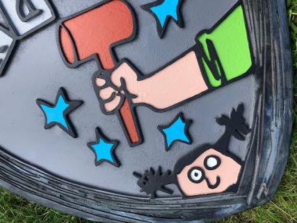 Matilda the Musical Crunchem Hall Sign