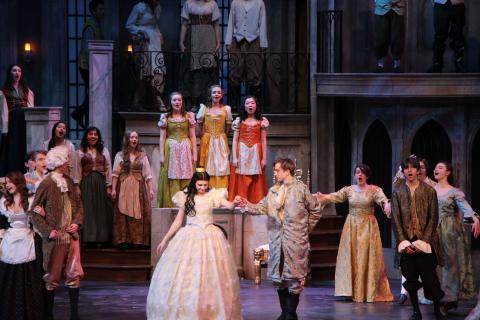 Beauty and the Beast rental costume package - belle, beast and ensemble - Front Row Theatrical Rental - 800-250-3114