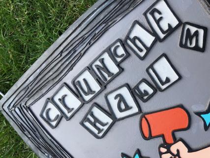 Matilda the Musical Crunchem Hall Sign