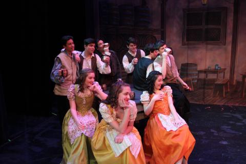 Beauty and the Beast rental costume package - Silly Girls - Front Row Theatrical Rental - 800-250-3114