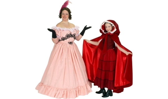 Rental Costumes for Into the Woods - Cinderella's Wicked Stepmother, Little Red Riding Hood