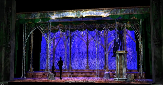 Into the Woods set rental - No One is alone - Stagecraft  Theatrical - 800-499-1504