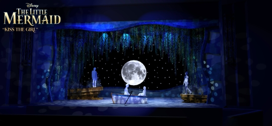 Little Mermaid Broadway movie rental scenery Kiss the Girl