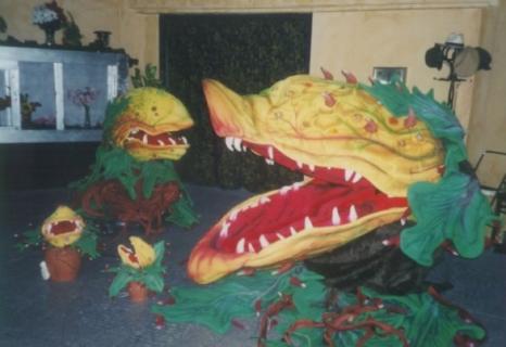 Little Shop of Horrors Audrey II Plant Puppet Rentals: Full set!