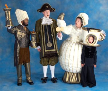 Lumiere Cogsworth Mrs. Potts Chip