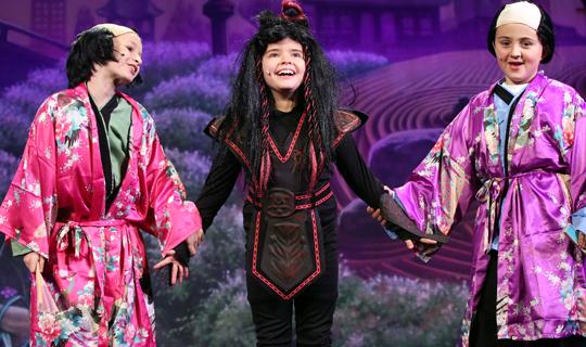 Mulan youth costumes