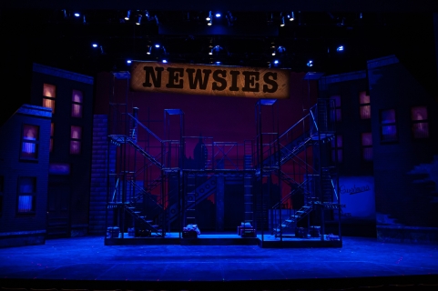 Crane River Theater Newsies Set