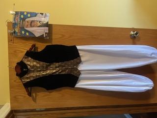 Prince Achmed vest, pants, headpiece