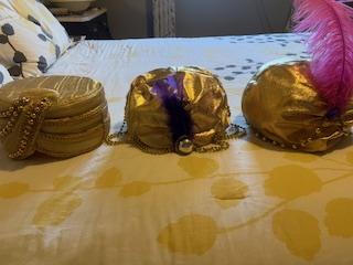 Genie, Prince Ali, Sultan hats