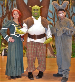 Fiona, Shrek, Donkey