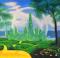 Grosh Oz Emerald City backdrop used for productions of Wizard of Oz