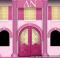 Delta Nu Sorority House D SH-LB040D-7 15x32 Legally Blonde Backdrop Rental